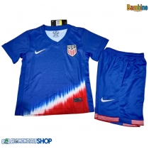 Maglie da calcio Stati Uniti Seconda Maglia Bambino Copa America 2024 Manica Corta (+ Pantaloni corti)